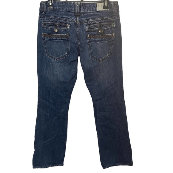 Taverniti So Distressed Janis Bootcut Mid Rise Jeans - Picture 7 of 11